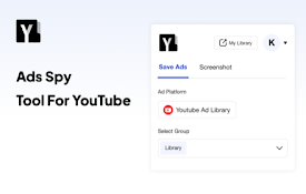 Ad Library-YouTube保存广告工具&amp;广告间谍