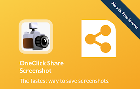OneClick Share Screenshot