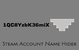 Steam Account Name Hider