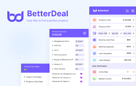 BetterDeal.ai - Supercharging Zillow For Real Estate Investors