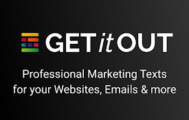 GETitOUT – Marketing Texts for Everyone