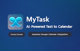 Text to Google Calendar | MyTask AI