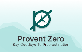 Provent Zero: Pomodoro, Site Blocker &amp; more