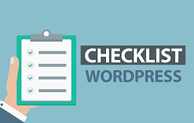 Checklist WordPress