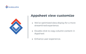 AppSheet View Customizer