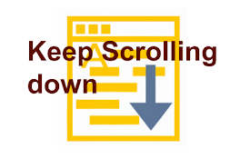 Keep scrolling down to load contents of a web page