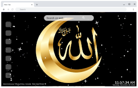 Allah &amp; Crescent Live Wallpaper