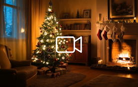 Decorated Christmas Tree Live Wallpaper