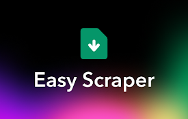 Easy Scraper - One-click web scraper