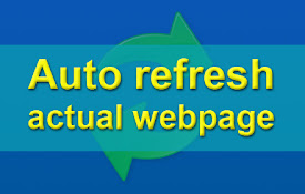 Auto refresh actual webpage