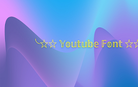 Youtube Font Best for Thumbnail &amp; Logo