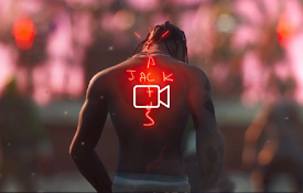 Travis Scott Takes on Fortnite Live Wallpaper