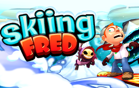 Skiing Fred - Unblocked Games