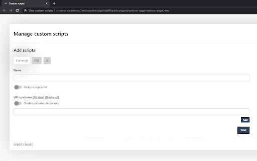 Plugin Screenshot