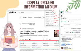 Instant Medium Analytics - MediumStats.com