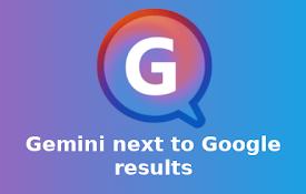 Gemini 与 Google 搜索结果并排