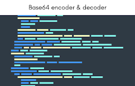 Base64 encoder &amp; decoder