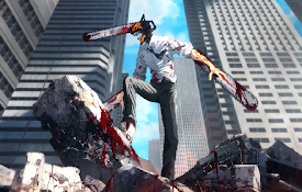 Chainsaw Man Into a Rage Live Wallpaper