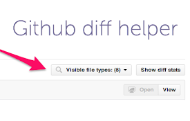 Github diff helper