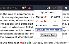 Type2Learn