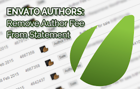 Envato Authors: No Author Fee