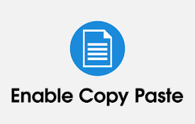 Enable Copy Paste - E.C.P