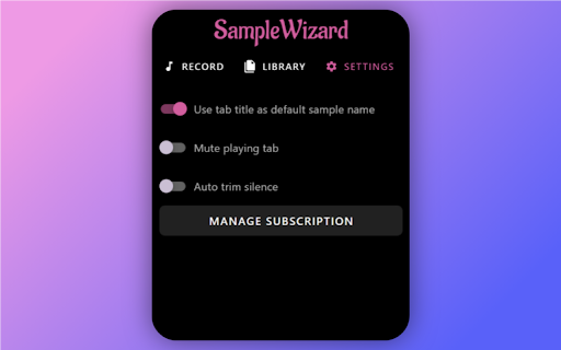 Plugin Screenshot