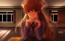 Just Monika Screen Saver : DDLC