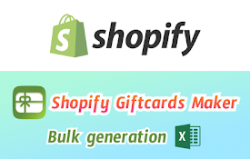 Shopify Giftcards Maker